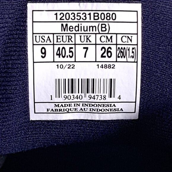 Brooks Adrenaline GTS 22 Athletic Shoes Women 9 B Black 1203531B080 Running - Picture 13 of 14